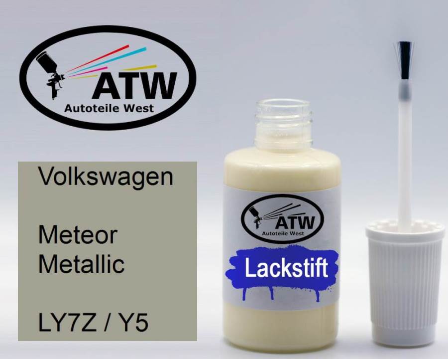 Volkswagen, Meteor Metallic, LY7Z / Y5: 20ml Lackstift, von ATW Autoteile West.